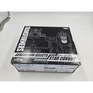 Transformers Generation Selects Star Convoy Action Figure Collectible